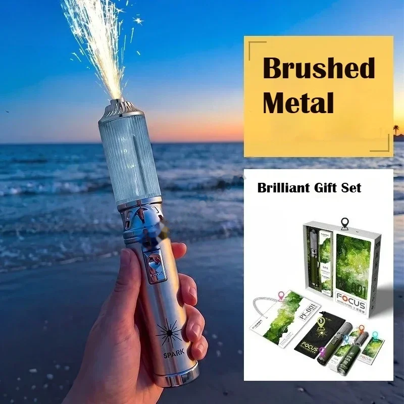 Outdoor romantic sparkler igniter, photo booth magic tool, multi-functional seaside creative atmosphere stick
